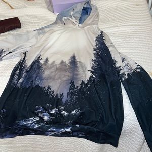 Men’s large graphic hoodie